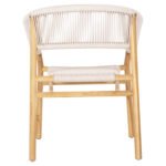 ΠΟΛΥΘΡΟΝΑ IRVING HM9763 ΞΥΛΟ ΤΕΑΚ ΣΕ ΦΥΣΙΚΟ ΧΡΩΜΑ ΜΕ ΜΠΕΖ ΣΧΟΙΝΙ 60x55x78Yεκ. - Image 6