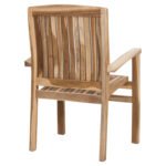 ΠΟΛΥΘΡΟΝΑ DART HM9781 ΞΥΛΟ ΤΕΑΚ 61x59,5x91Yεκ. - Image 5