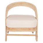 ΠΟΛΥΘΡΟΝΑ DONITA HM9838 RATTAN ΦΥΣΙΚΟ ΜΕ ΛΕΥΚΟ ΜΑΞΙΛΑΡΙ 67x74x78Υεκ. - Image 3