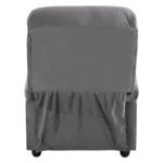 ΠΟΛΥΘΡΟΝΑ ΓΚΡΙ ΒΕΛΟΥΔΟ RELAX ΜΕ ΜΗΧΑΝΙΣΜΟ HM0122.10 80x92x102Υ εκ. - Image 6