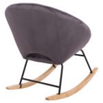 ΠΟΛΥΘΡΟΝΑ ΚΟΥΝΙΣΤΗ PAULINA HM8399.01 ΓΚΡΙ ΒΕΛΟΥΔΟ 76Χ86Χ76Υ εκ. - Image 4