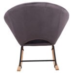 ΠΟΛΥΘΡΟΝΑ ΚΟΥΝΙΣΤΗ PAULINA HM8399.01 ΓΚΡΙ ΒΕΛΟΥΔΟ 76Χ86Χ76Υ εκ. - Image 5