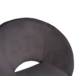 ΠΟΛΥΘΡΟΝΑ ΚΟΥΝΙΣΤΗ PAULINA HM8399.01 ΓΚΡΙ ΒΕΛΟΥΔΟ 76Χ86Χ76Υ εκ. - Image 6