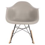 ΠΟΛΥΘΡΟΝΑ ΚΟΥΝΙΣΤΗ ΜΕ ΚΑΘΙΣΜΑ ΓΚΡΙ MIRTO & ΜΑΥΡΟ ΣΚΕΛΕΤΟ HM0035.20 61x71x64 εκ. - Image 3