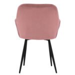 ΠΟΛΥΘΡΟΝΑ CHLOE ΜΕ ΣΑΠΙΟ ΜΗΛΟ ΒΕΛΟΥΔΟ & ΜΑΥΡΟ ΜΕΤΑΛΛΙΚΟ ΣΚΕΛΕΤΟ HM8724.02 57X61X84 - Image 6