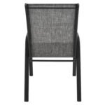 ΠΟΛΥΘΡΟΝΑ ΕΞ.ΧΩΡΟΥ LEON HM5000.01 ΜΕΤΑΛΛΙΚΗ ΓΚΡΙ ΜΕ TEXTILENE ΓΚΡΙ 54x70x93Υεκ - Image 6