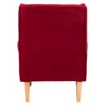 ΠΟΛΥΘΡΟΝΑ ΜΠΕΡΖΕΡΑ ΚΟΚΚΙΝΟ ΒΕΛΟΥΔΟ BRANDON 81Χ83Χ101Υ εκ.HM3073.14 - Image 6