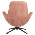 ΠΟΛΥΘΡΟΝΑ ΠΕΡΙΣΤΡΕΦΟΜΕΝΗ BRYNN HM9594.02 ΡΟΖ ΜΠΟΥΚΛΕ-ΜΑΥΡΗ ΜΕΤΑΛ. ΒΑΣΗ 88x76x88Υεκ - Image 6