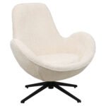 ΠΟΛΥΘΡΟΝΑ ΠΕΡΙΣΤΡΕΦΟΜΕΝΗ BRYNN HM9594.06 ΕΚΡΟΥ ΜΠΟΥΚΛΕ-ΜΑΥΡΗ ΜΕΤΑΛ. ΒΑΣΗ 86x76x87Υεκ