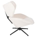 ΠΟΛΥΘΡΟΝΑ ΠΕΡΙΣΤΡΕΦΟΜΕΝΗ BRYLL HM9597.06 ΕΚΡΟΥ ΜΠΟΥΚΛΕ-ΜΑΥΡΗ ΒΑΣΗ 86x90x97Υεκ. - Image 4