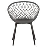 ΠΟΛΥΘΡΟΝΑ ΠΟΛΥΠΡΟΠΥΛΕΝΙΟΥ ΓΚΡΙ-ΜΑΥΡΑ ΜΕΤΑΛ. ΠΟΔΙΑ ARIADNE HM8001.30 63x56x80Yεκ. - Image 3