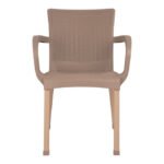 ΠΟΛΥΘΡΟΝΑ ΠΟΛΥΠΡΟΠΥΛΕΝΙΟΥ RATTAN ΠΟΔΙ ALU HM5591.02 ΚΑΠΟΥΤΣΙΝΟ 60x60x82 cm - Image 3