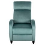 ΠΟΛΥΘΡΟΝΑ RELAX HIBER HM9782.07 ΦΥΣΤΙΚΙ ΒΕΛΟΥΔΟ 67,5x90x104Υ εκ. - Image 3