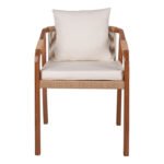 ΠΟΛΥΘΡΟΝΑ ΞΥΛΟ ΤΕΑΚ ΣΧΟΙΝΙ ΜΑΞΙΛΑΡΙΑ HM9456.01 57x63,5x75-88Υ εκ. - Image 3