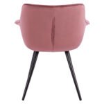 ΠΟΛΥΘΡΟΝΑΚΙ BENJAMIN ΑΠΟ ΒΕΛΟΥΔΟ ΣΑΠΙΟ ΜΗΛΟ ME ΜΕΤΑΛΛΙΚΑ ΠΟΔΙΑ HM8682.02 69x68x78 εκ. - Image 6