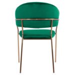 ΠΟΛΥΘΡΟΝΑΚΙ THEODORE HM8520.03 ΑΠΟ ΒΕΛΟΥΔΟ ΚΥΠΑΡΙΣΣΙ ΜΕ ΕΠΙΧΡΥΣΟ ΣΚΕΛΕΤΟ 55Χ50Χ82Υ εκ. - Image 6