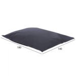 ΠΟΥΦ ANSHU HM5808.02 ΓΚΡΙ ΜΕ UV PROTECTION 140x180 εκ. - Image 2