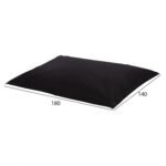 ΠΟΥΦ ANSHU HM5808.04 ΜΑΥΡΟ ΜΕ UV PROTECTION 140x180 εκ. - Image 2