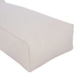 ΠΟΥΦ ΞΑΠΛΩΣΤΡΑ WADELIN HM5774.11 ΜΕ TEXTILINE ΛΕΥΚΟ 190x80x40-60Υ εκ. - Image 6