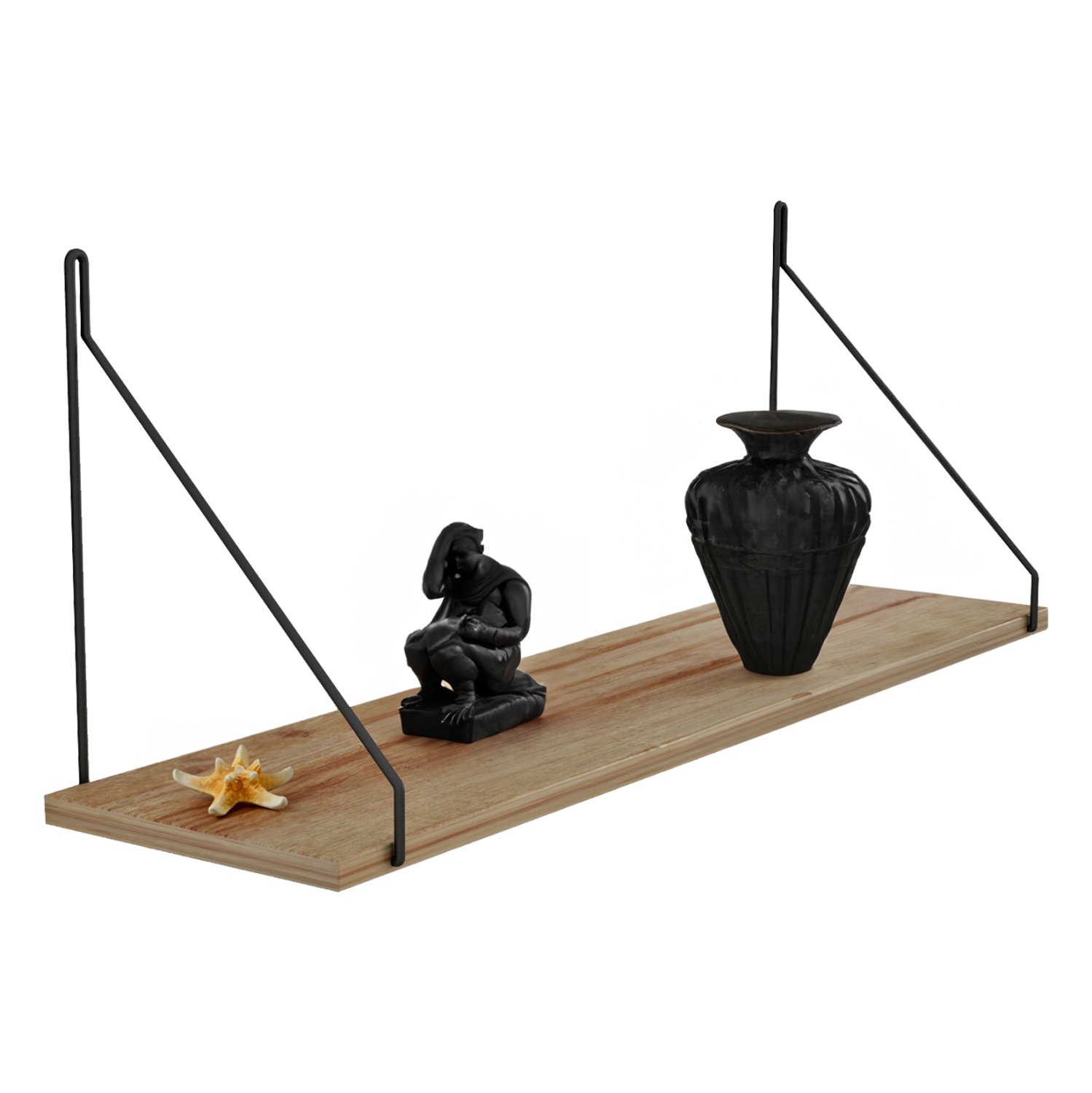 rafi-toichoy-melaminis-fb9918311-fysiko- ΡΑΦΙ ΤΟΙΧΟΥ AGILAN ΜΕΛΑΜΙΝΗΣ HM9183.11 ΦΥΣΙΚΟ ΟΑΚ 72x20x27Yεκ. - Image 1