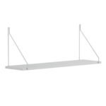 ΡΑΦΙ ΤΟΙΧΟΥ AGILAN ΜΕΛΑΜΙΝΗΣ HM9183.15 ΛΕΥΚΟ 72x20x27Y εκ. - Image 3