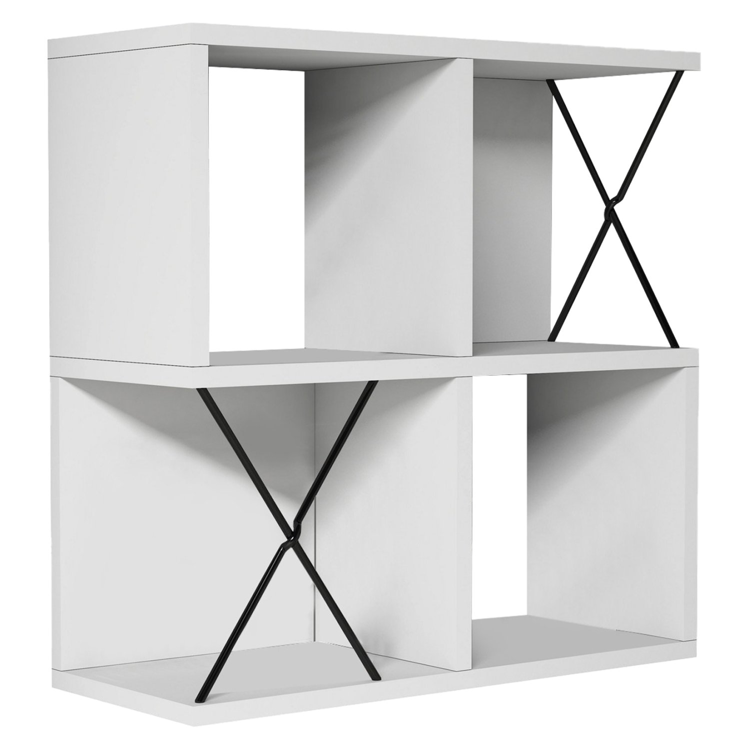 rafiera-toichoy-melaminis-fb9952003-se-l ΡΑΦΙΕΡΑ ΤΟΙΧΟΥ ΜΕΛΑΜΙΝΗΣ HM9520.03 ΣΕ ΛΕΥΚΟ ΧΡΩΜΑ 60x24x60Y εκ. - Image 1