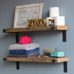 ΡΑΦΙΕΡΑ ΤΟΙΧΟΥ ΣΕ ΚΑΡΥΔΙ ΧΡΩΜΑ HM8997.01 60x14x16 εκ. - Image 6