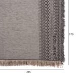 ΡΙΧΤΑΡΙ ME ΚΡΟΣΙΑ DREAMTOPIA HM12163.06 ΣΕ ΓΚΡΙ ΧΡΩΜΑ 245X170εκ. - Image 2