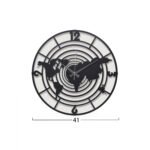 ΡΟΛΟΙ ΤΟΙΧΟΥ ΜΕΤΑΛΛΙΚΟ ΜΑΥΡΟ HM7457 41x41 εκ. - Image 2