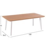 ΣΑΛΟΝΙ ΕΞΩΤ.ΧΩΡΟΥ 4ΤΜΧ MAERLY HM6056.01 ΑΛΟΥΜΙΝΙΟ ΛΕΥΚΟ-ΣΥΝΘ.ΣΧΟΙΝΙ-ΑΝΘΡΑΚΙ ΜΑΞΙΛΑΡΙΑ - Image 4