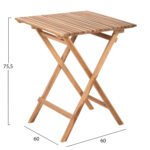 ΣΕΤ 3ΤΜΧ ΕΞΩΤ.ΧΩΡΟΥ ΠΤΥΣΣΟΜΕΝΟ KENDYR HM9907 ΜΑΣΙΦ TEAK ΞΥΛΟ-ΦΥΣΙΚΟ 46x50x88,5Υ - Image 3