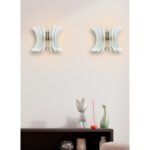 ΣΕΤ ΑΠΛΙΚΕΣ ΤΟΙΧΟΥ 2ΤΜΧ ΞΥΛΙΝΕΣ ΑΠΟ MDF ΛΕΥΚΟ HM7380.01 28x20x20Υ εκ. - Image 2