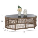 ΣΕΤ ΕΞΩΤΕΡΙΚΟΥ ΧΩΡΟΥ OXFORD 4TMX ΙΡΟΚΟ ΣΧΟΙΝΙ ΓΥΑΛΙ ΑΣΦΑΛΕΙΑΣ HM5884.01 - Image 4