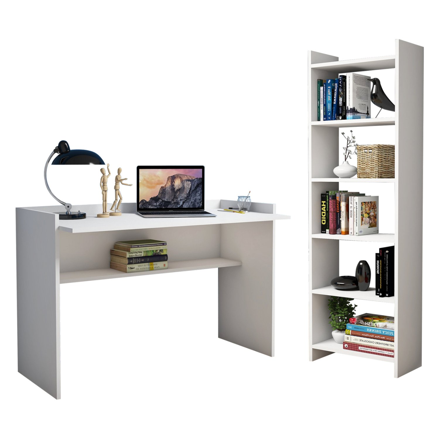 set-grafeioy-2-tmch-fb91177411-leyko ΣΕΤ ΓΡΑΦΕΙΟΥ 2ΤΜΧ HM11774.11 ΛΕΥΚΗ ΜΕΛΑΜΙΝΗ - Image 1