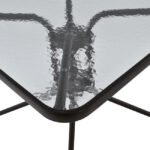 ΣΕΤ ΤΡΑΠΕΖΑΡΙΑ 3ΤΜΧ ΚΑΡΕΚΛΕΣ  ΚΑΙ ΤΡΑΠΕΖΙ 70Χ70 HM5185.02 - Image 4