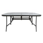 ΣΕΤ ΤΡΑΠΕΖΑΡΙΑΣ 7ΤΜΧ ΜΕ ΜΕΤΑΛΛΙΚΟ ΤΡΑΠΕΖΙ ΚΑΙ ΚΑΡΕΚΛΕΣ HM5202 - Image 3