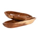 ΣΕΤ ΞΥΛΙΝΑ ΜΠΟΛ HM4305 ΞΥΛΟ ΤΕΑΚ ΣΕ ΦΥΣΙΚΟ 68,5x18,5x9,5Υ εκ. - Image 4