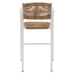 ΣΚΑΜΠΟ ΑΛΟΥΜΙΝΙΟΥ ΛΕΥΚΟ ΜΕ ΣΧΟΙΝΙ ΡΕ ΜΠΕΖ HM5785.01 56x59x107 εκ. - Image 6