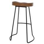 ΣΚΑΜΠΟ ΑΠΟ ΞΥΛΟ ΤΟΟΝ-ΜΕΤΑΛΛΟ ΣΕ ΜΑΥΡΟ-ΦΥΣΙΚΟ 48Χ40,5Χ71Yεκ.HM9333.01 - Image 5