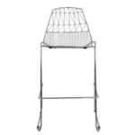 ΣΚΑΜΠΩ BAR ΜΕΤΑΛΛΙΚΟ HM5465.100 LUX ΧΡΩΜΙΟΥ 57x56,5x107 εκ. - Image 3