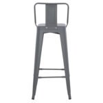 ΣΚΑΜΠΟ BAR ΜΕΤΑΛΛΙΚΟ MELITA ME ΠΛΑΤΗ ΓΚΡΙ HM8643.10 43Χ43Χ100εκ. - Image 6