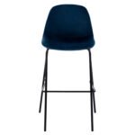 ΣΚΑΜΠΟ VINCENT ΒΕΛΟΥΔΟ ΜΠΛΕ ΚΑΙ ΜΕΤΑΛΛΙΚΟ ΣΚΕΛΕΤΟ HM8579.18 56,5x47x106 εκ. - Image 3