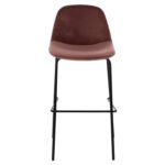 ΣΚΑΜΠΟ VINCENT ΒΕΛΟΥΔΟ ΣΑΠΙΟ ΜΗΛΟ ΚΑΙ ΜΕΤΑΛΛΙΚΟ ΣΚΕΛΕΤΟ HM8579.12 56,5Χ47Χ106 εκ. - Image 3