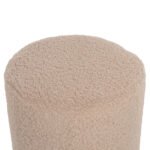 ΣΚΑΜΠΟ LEVY HM8408.20 ΜΠΟΥΚΛΕ ΥΦΑΣΜΑ ΕΚΡΟΥ ΜΕ ΧΡΥΣΗ ΒΑΣΗ Φ35x42Υ εκ. - Image 4