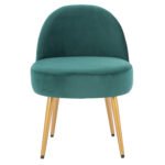 ΣΚΑΜΠΟ ΜΕ ΠΛΑΤΗ YASMINE ΑΠΟ ΚΥΠΑΡΙΣΣΙ ΒΕΛΟΥΔΟ & ΧΡΥΣΑ ΠΟΔΙΑ HM8395.13 47x43x65Υ εκ. - Image 3