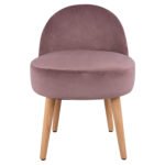 ΣΚΑΜΠΟ ΜΕ ΠΛΑΤΗ YASMINE ΣΑΠΙΟ ΜΗΛΟ ΒΕΛΟΥΔΟ HM8395.02 47x43x63,5Υ εκ. - Image 3