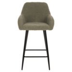 ΣΚΑΜΠΟ ΜΕΣ. ΥΨΟΥΣ STRIKE HM8592.03 ΥΦΑΣΜΑ TEDDY ΦΙΣΤΙΚΙ-ΜΑΥΡΑ ΠΟΔΙΑ 50x50x94,5Υεκ. - Image 3