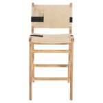 ΣΚΑΜΠΟ ΜΕΣΑΙΟΥ ΥΨΟΥΣ HM9325.01 RUBBERWOOD & ΣΧΟΙΝΙ-ΦΥΣΙΚΟ RUSTIC 45x46x95Υεκ. - Image 3