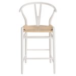 ΣΚΑΜΠΟ ΜΕΣΑΙΟΥ ΥΨΟΥΣ BRAVE ΟΞΙΑΣ ΜΕ ΔΙΧΑΛΩΤΗ ΠΛΑΤΗ ΛΕΥΚΟ HM9405.03 48x53x100Υ εκ. - Image 3