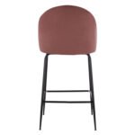 ΣΚΑΜΠΟ ODED ΜΕΣΑΙΟΥ ΥΨΟΥΣ HM8732.12 ΜΕ ΜΕΤΑΛΛΙΚΑ ΠΟΔΙΑ & ΒΕΛΟΥΔΟ ΣΑΠΙΟ ΜΗΛΟ 45x53x98 εκ. - Image 6